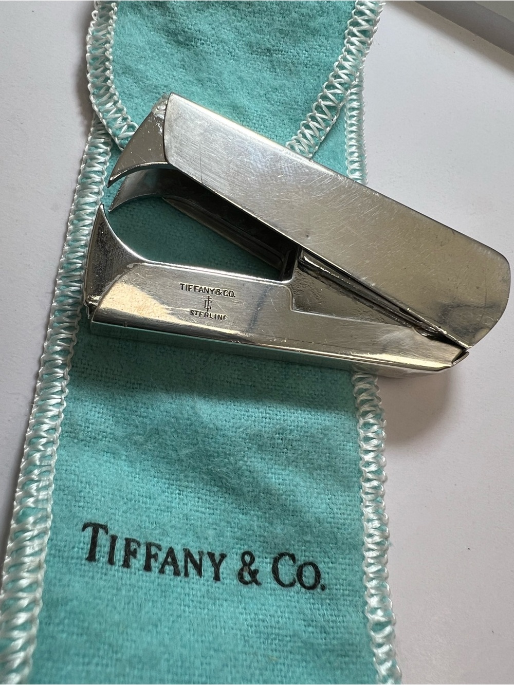 Vintage Tiffany & Co. Sterling Silver Stapler Remover